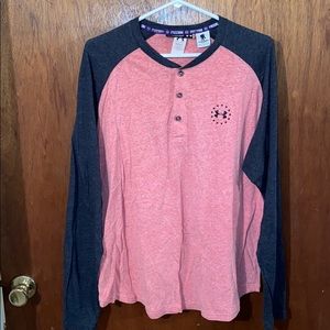 Under Armour Long Sleeved Baseball Tee